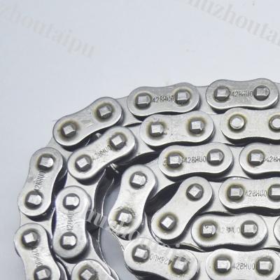 China Motocycle Good Quality And Best Service Motorcycle Parts Racing Chains 428HO 116 Links Color O-ring Natural Chain for sale