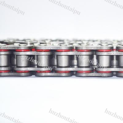 China Motocycle Spare Parts Motorbike Parts Motorcycle Transmission Parts Motorcycle Links Chains 428HO 112 Natural Color O Ring Chain for sale