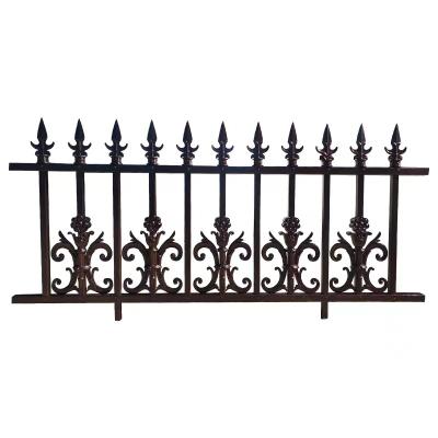 China Manufacturer Easily Assembled Alloy Aluminum Fences and Gates for Houses Fence Gates and Barriers for Front Yards for sale