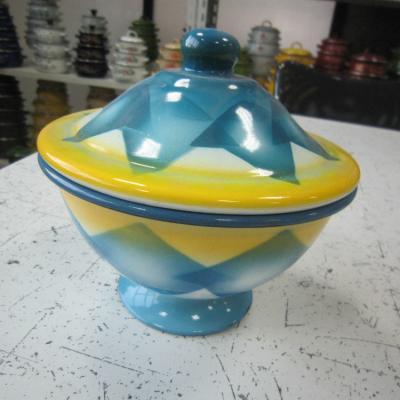 China Metal Arabia Enamel Foot Bowl for sale