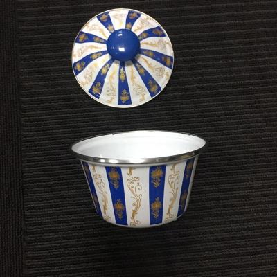 China 2020 disposable new design enamel finger cup for sale