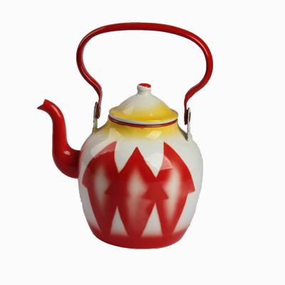 China Traditional enamel kettle for sale