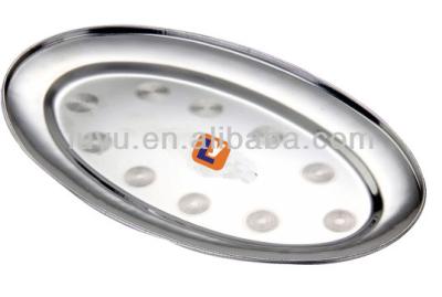 China Sustainable cheap price stainless steel egg typle plate dish for sale