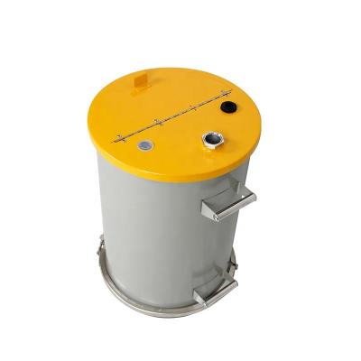 China Hotels 70lbs Volume Powder Coating Fluidizing Hopper for sale