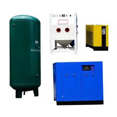 China Industrial Efficient Hotels 75KW / 100HP Screw Air Compressor With Air Cryo Dryer for sale