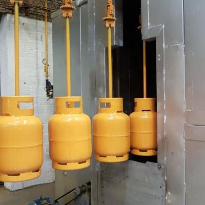 China Building Material Shops Industrial Powder Paint Automatic Coating Plant For Tanks for sale