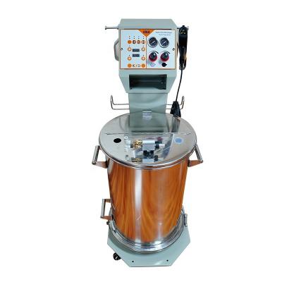 China COLO-800D intelligent electrostatic building material stores powder coating process machine with 60lbs fluidized hopper for sale