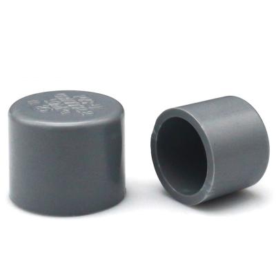 China 20 25 32 40 50 63mm Viable Plastic PVC Pipe Fitting Socket Cover For DIY Aquarium Fitting for sale