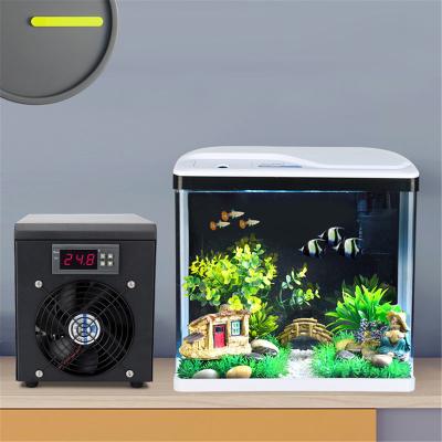 China 180W 60L Aquarium Viable Water Chiller for Cooler Aquarium Fish Tank System Refrigeration for sale