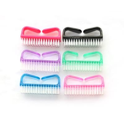 China 6 Colors Popular Wholesale High Quality Replaceable Manicure Nail Brush For Remove Dust for sale