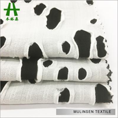 China According to customers' requirments Mulinsen Textile Hot Sale Knitted Dyed Polyester Spandex Blend Fabric for sale