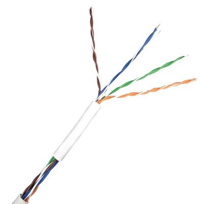 China UTP CAT6 cable 23AWG 0.56mm CCA 305m high quality transmission computer SZADP brand spot network for sale