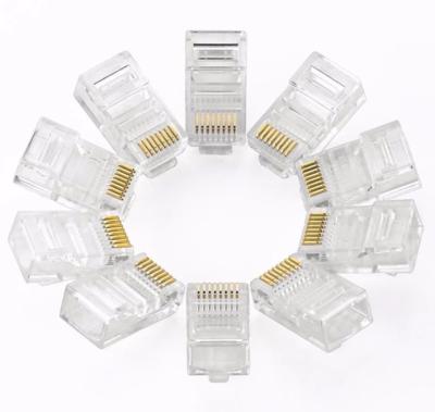 China Lan Cable UTP RJ45 Microwave Connector Use for ftp SFTP CAT5E CAT6 CAT6A CAT7 CAT8 for sale