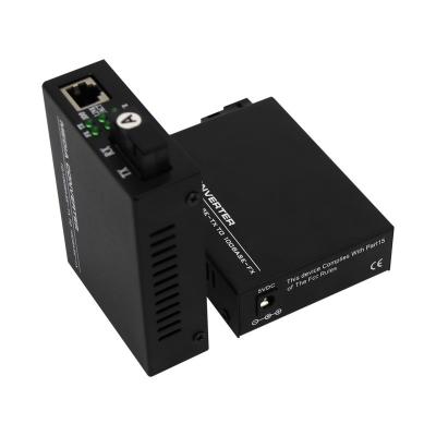 China Single Mode 20 Fiber 40 Kilometer Distance Transmission Fiber Optic Media Converter Media Converter for sale