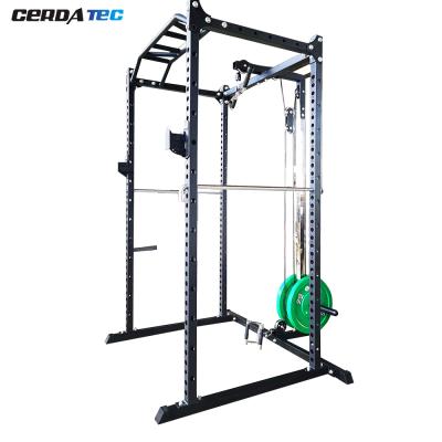 China Universal Sqat Machine Equipment Fitness Gym Rack Smith Machine Manufacture Multi Power Squat Rack for sale