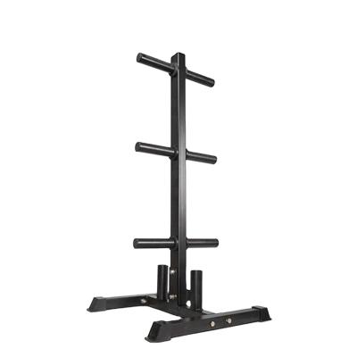 China Eco - Friendly Weightlifting Barbell Bar And Plate Rack for sale