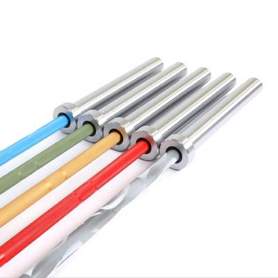 China China Supplier Gym Fitness Alloy Steel Weightlifting Weightlifting Barbell Durable Barbell 20kg Barbell For Gym Exercise for sale