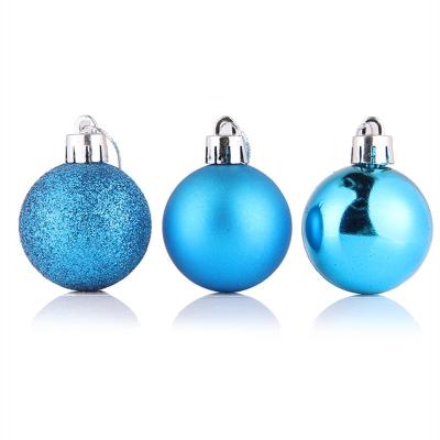 China High quality 4CM / 6CM / 8CM / 10CM Christmas plastic baubles for Christmas festival decorative for sale