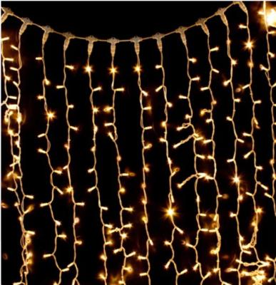 China Leds Drop Party Garden Outdoor Decoration 24V 110V 220V Christmas Lights Garland Fairy LED Curtain Light for sale