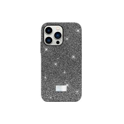 China OEM Shockproof Fashion Glitter Gemstone Phone Case PC Marble Phone Case Dropproof Keepphone For iphone 13 tpu phone case for sale