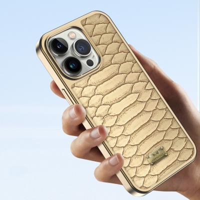 China Keephone shockproof PC tpu phone case for iphone high quality mobile for iphone 12 pro max luxury metal saffiano phone case for sale