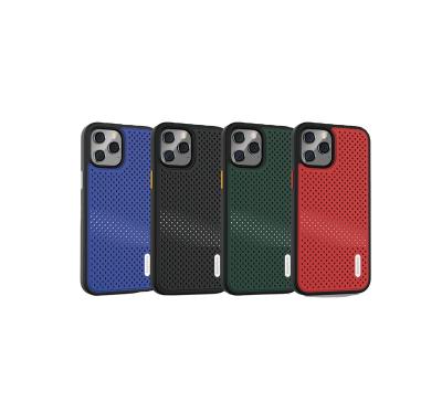 China Keephone Shockproof Stretching Breathable Cooling Heat Dissipation Phone Case For iPhone 11 for sale