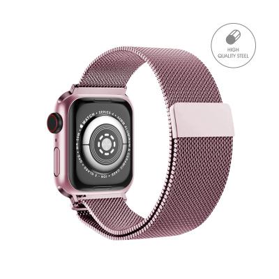 China Luxury Metal Keepphone Strap Strap For Apple Watch Series 6/se/5/4/3/2/1 Unique Design High Quality Stainless Steel Smart Watchband for sale