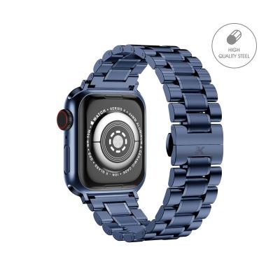 China Sweatproof and comfortable keepphone steel watch band good quality for apple watch bands 42mm/44mm/45mm fashion wristwatch band fitness band watch for sale