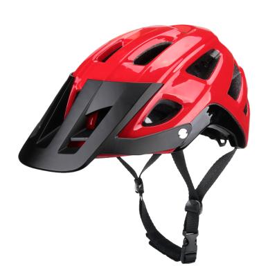 China Road\Mountain\bmx Bike Latest Big Logo Custom Mens Bike Helmet MTB With Sun Protection for sale