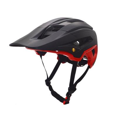 China OEM big hot sales sun visor adjustable dial-fit integrally molding mountain helmet mtb bicycle helmet cycling bike for sale