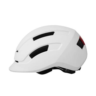 China Protective Molded Visor Design Safety Urban Bike Helmet With Molded Visor Design for sale