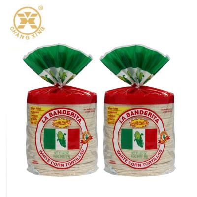 China Disposable Bread Pastry Packaging Bags Plastic Tortilla Bakery Bread Pouches Cookies Pasta Bags Packaging for sale