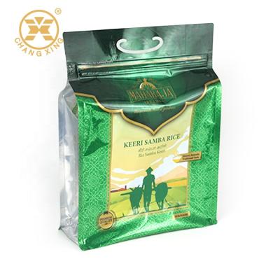 China China Manufacturer Moisture Proof EU Proved Good Printing Effect Rice Flour Plastic Packaging Bags For 1kg 2kg 5kg for sale