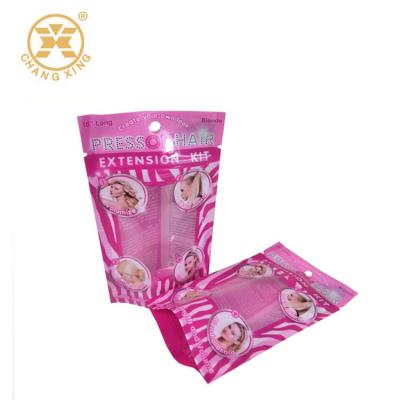 China Barrier Packaging China Suppliers Hair Extension Bags Hair Extension Bags Hair Extension Packaging cx-77 for sale