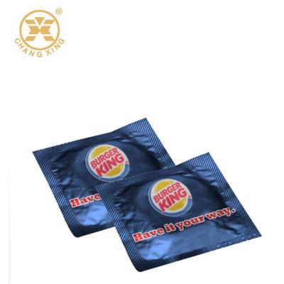 China Custom Printed Condom Foil Pouch Condom Packaging Bag Moisture Proof Packaging Packaging for sale