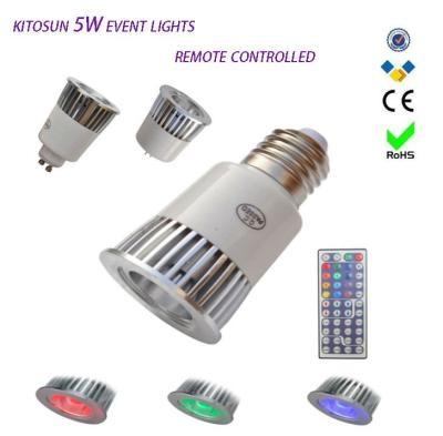 China Plenty of smaller venues like Remote Control Bars Memory Spot Light Elaborate Super Bright Function Best Function 5W RGB LED for sale