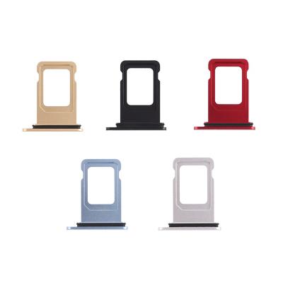 China New Sim Card Tray Holder For iPhone XR SIM Card Holder For iPhone XR Replacement Part FSLX XR SIM Card Holder High Quality for sale