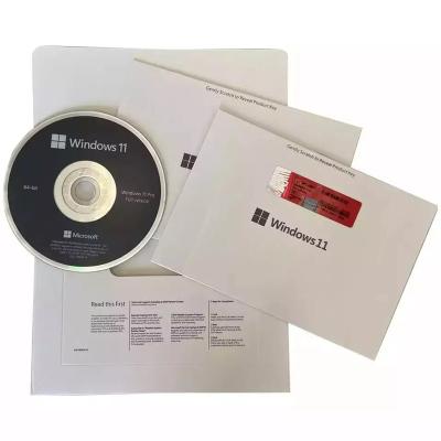 China Windows 11 Dvd Full Package Original Oem Key 12 Months Guaranteed (1 set=10 pcs)Windows 11 Pro DVD Win 11 pro for sale