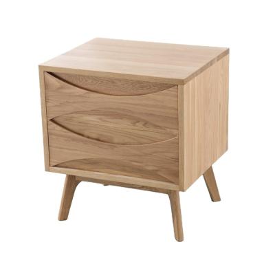 China Modern Nordic Solid Wood Convertible Bedside Table Storage Bedroom Bedside Table for sale