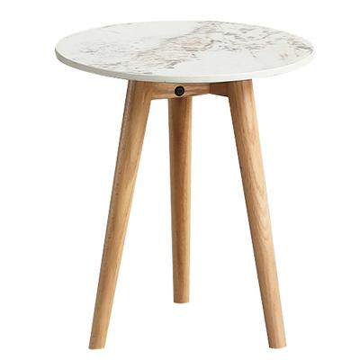 China Adjustable Modern Luxury Hotel Bedroom Furniture Minimalist Round End Tables (Height) Bedside Table for sale