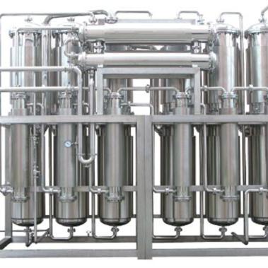 China Automatic Medical Pharmaceutical Industries Water Treatment Multi Effect Pure Water Treatment Plant For Injection for sale