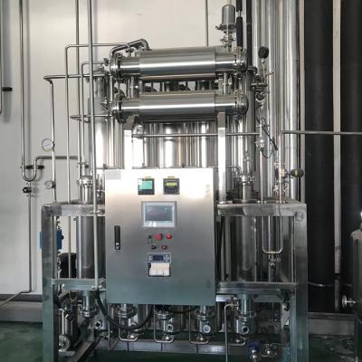 China Pharmaceutical industries distilled water making machine for water for injection in pharma for sale