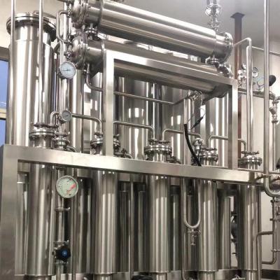 China Pharmaceutical Industries Hot Sterilized Water For Injection Filling Machine / Multi Effect Distilled Water Machine for sale