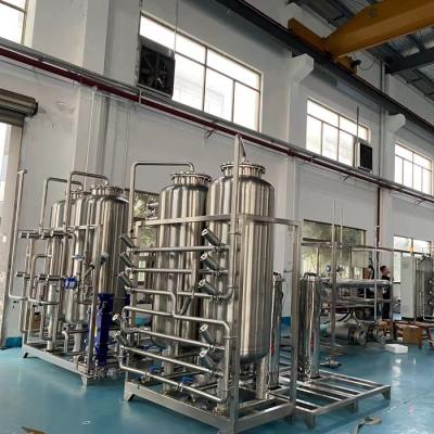 China Pharmaceutical Industries Pharmacy Water Treatment Purifier , Cosmetic Distilled Water Making Machine for sale