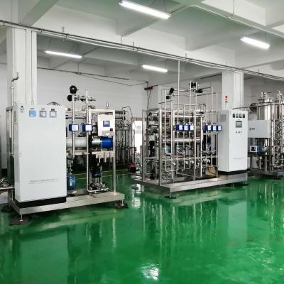 China Pure Pharmaceutical Industries RO Water Treatment Plant 2 - 0.5 Us / Cm For Water For Injection Machinery for sale