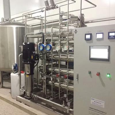 China Pharmaceutical Industries Purified Pharmaceutical Water Treatment System Deionized RO EDI Treatment Plant for sale