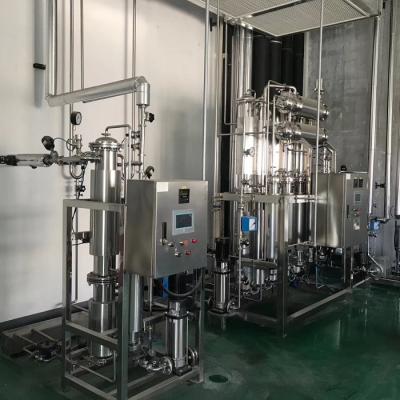 China Pharmaceutical industries multi effects distiller water for injection water machines for pharma company with verification document for sale