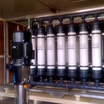 China Construction worksÂ   ISO Ultrafiltration Membrane System Ultrafiltration Water Treatment Plant For Mineral Water for sale