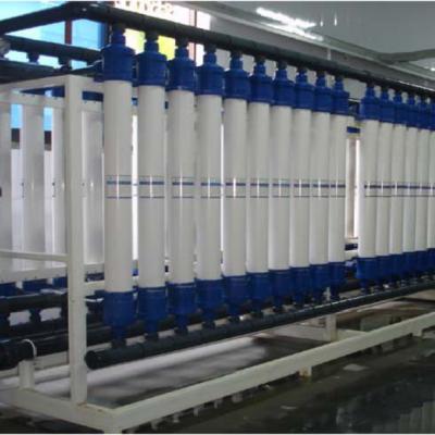 China Construction worksÂ   Butterfly valve / ball valve ultrafiltration membrane system, 100t/h RO ultrafiltration machine for sale