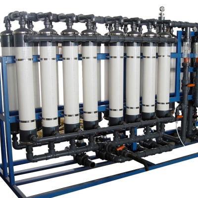 China Construction worksÂ   Automatic or manual ultrafiltration membrane system, 10000 l/h ultrafiltration water treatment plant for sale